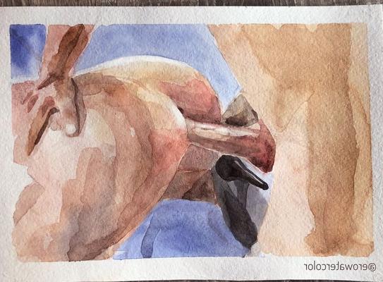 Watercolor pornography