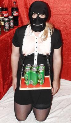 SissyMaid Serve Beer