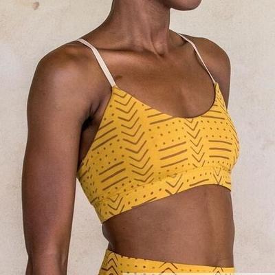 Yellow bra