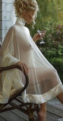 See through her outfit