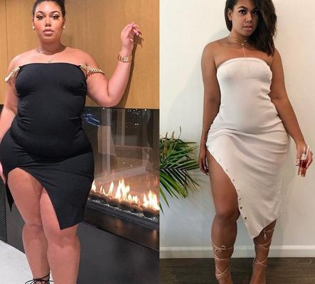 Alexus Danisha: BEFORE AND AFTER OF FAT WHORE