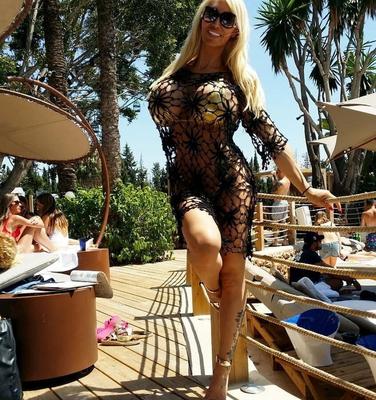 Bimbos in public