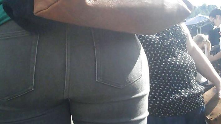 MILF&; ASS IN TOGA TIGHT PANTS