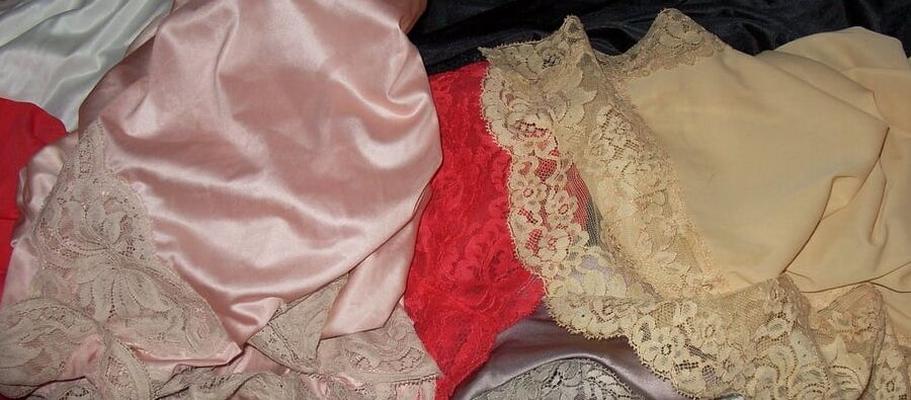Lacy Slips Silky Panties Sexy Stockings &amp; Cat Fighting