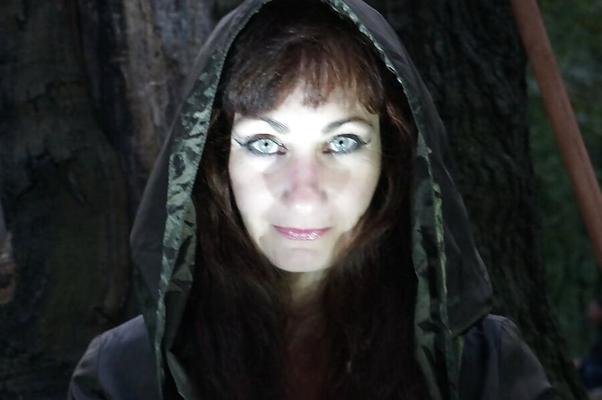 Witch with Diabolic Light