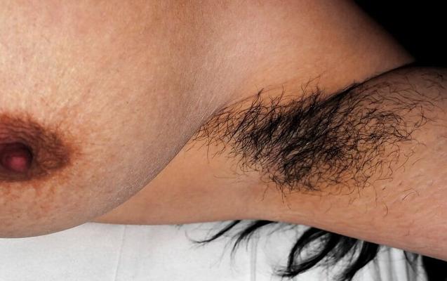 Young Hairy Nipples and Armpits