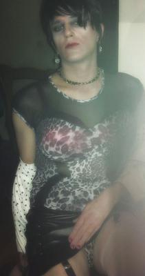 Crossdresser Mac blanc