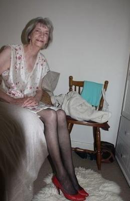 Very old granny is a meaty fuckdoll