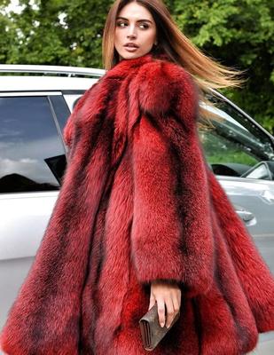 Sexy Woman In Fur