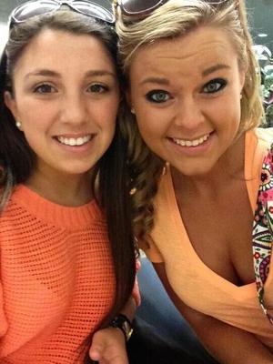 Blonde Girl From Philly With Blonde College Students