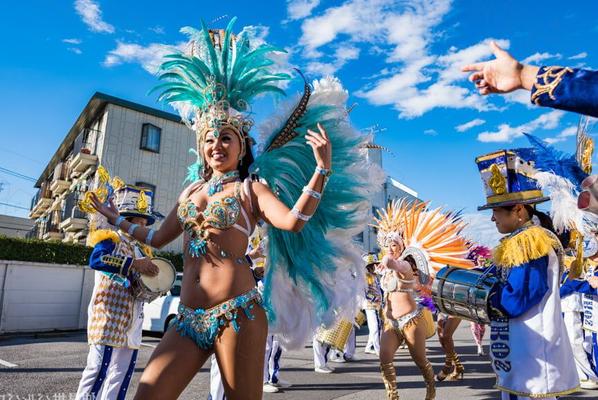 Japanese samba girls