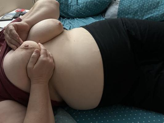 BBW Wife Playing With Her Big Tits