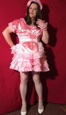 Joanie - Pink Sissy Maid