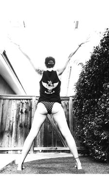 Backyard stretching