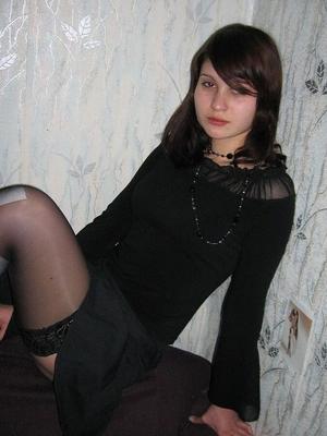 A GIRL IN STOCKINGS