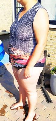 Braless BBW
