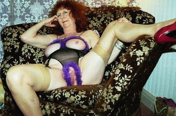 Vintage shaved granny