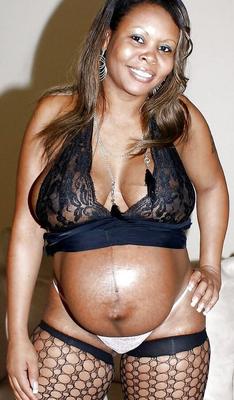 Deliciously Sexy Pregnant Ebony Beauties
