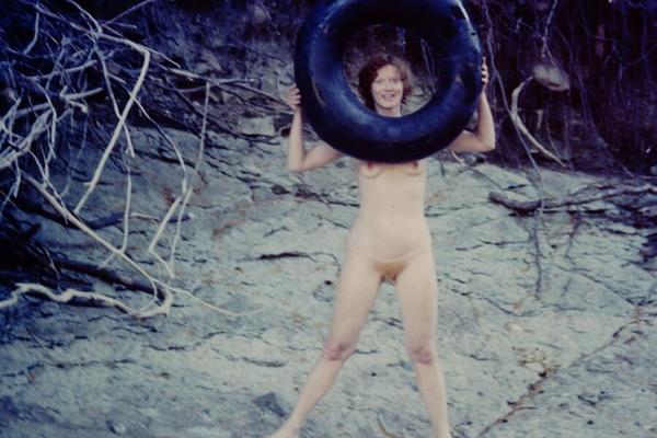 Vintage Redhead Outdoor Enthusiast