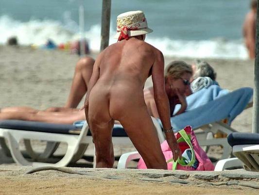 Stunning nudist grannies