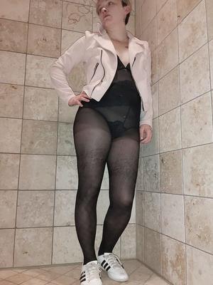 Schwarze Strumpfhose