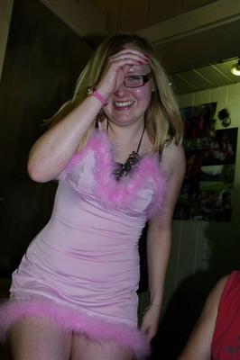 Nutte in Pink
