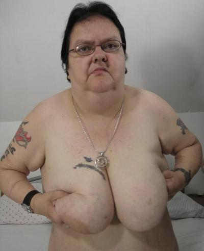 6P Vovó bbw desagradável