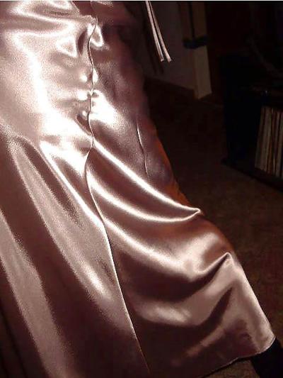 15P Bronce Satin Nightie