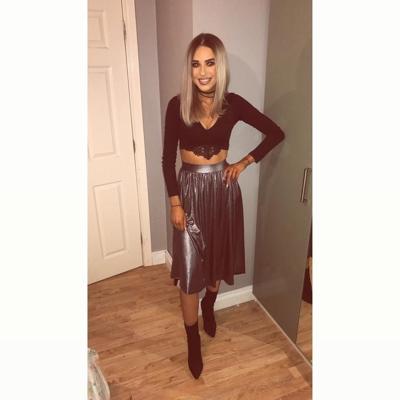 25P Metallic Coloured Leather Skirts 2 - by Redbull18