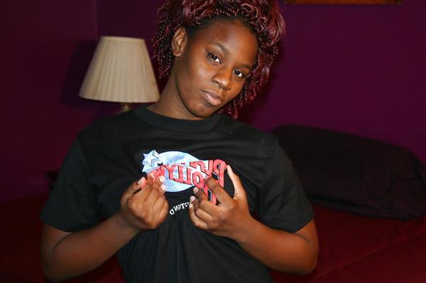 16P Black babe