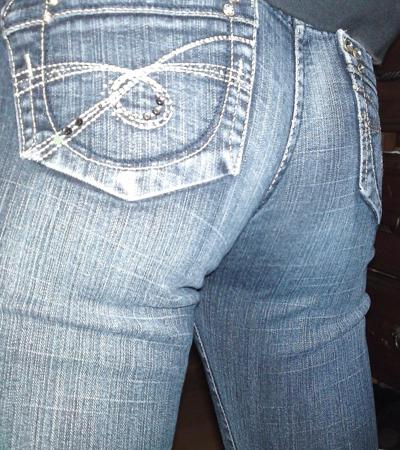 7P Crossdresser Yogahosen, Jeans