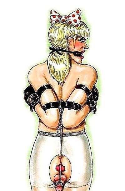 25P Assorted erotic drawings
