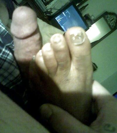 15P Footjob from co-worker