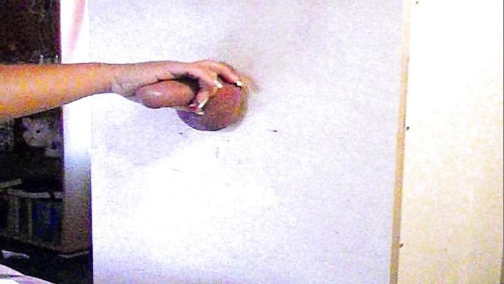 16P Mein Film - Glory Hole Shoejob mit Cumshot