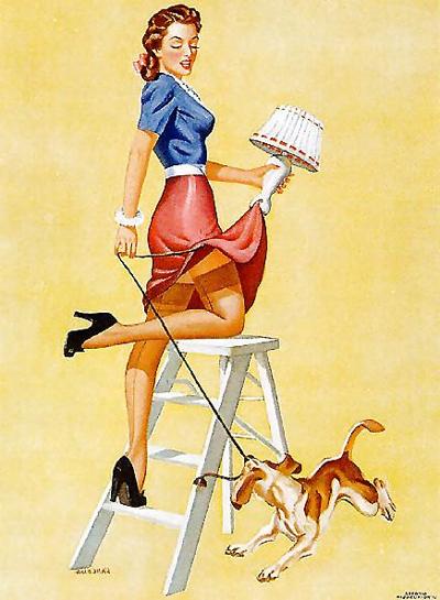 15P Vintage Pinups Edward D'Ancona