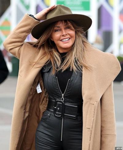 11P Combinaison en cuir Carol Vorderman