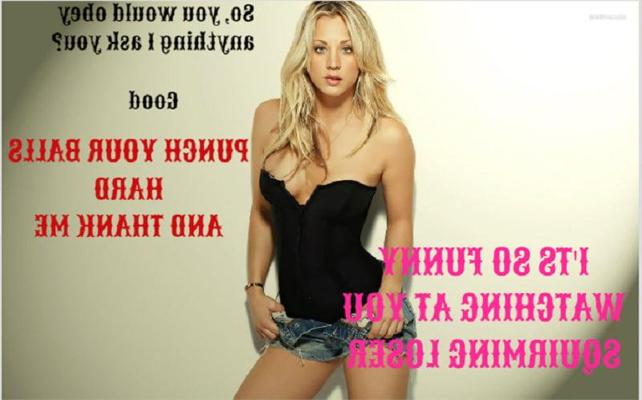 20P Celeb Femdom Captions 9 CBT, humiliation(taken from tumblr)