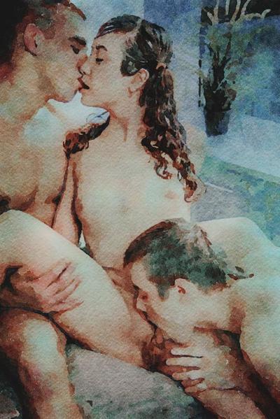 25P Erotic Digital Watercolor 51