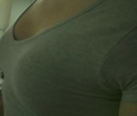 13P My little titties and long hair