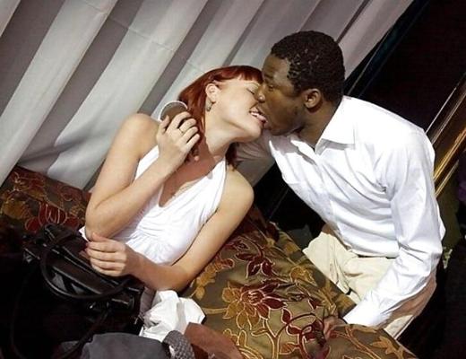 25P Interracial Kissing