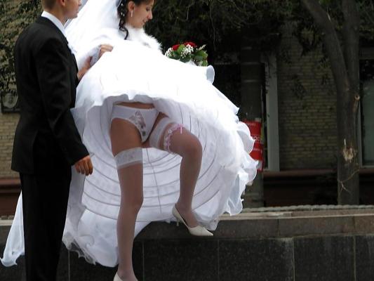 11P BRIDES marry wedding panties stocking voyeur - hochzeit 