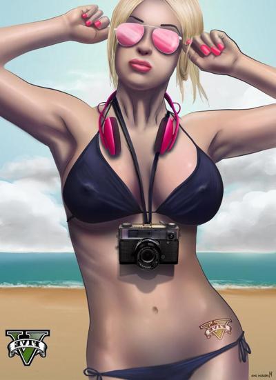 5P Video game Vixens vol 5- Tracey De Santa