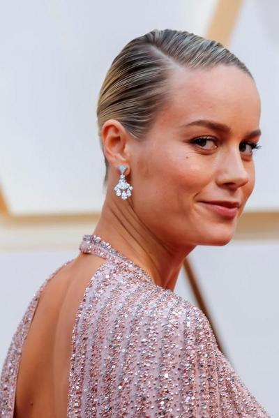 25P Brie Larson beauty The Oscars 2020