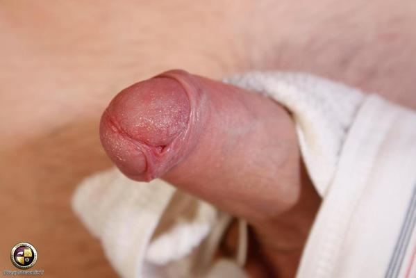 16P Mitchell shows off his uncut cock in the locker room