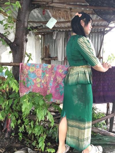 14P Thai dress green EP.1