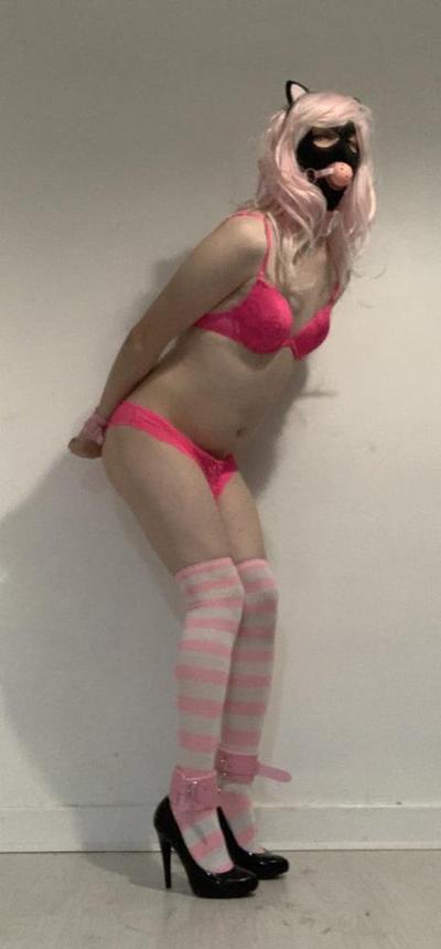 25P Pink TS Bimbo Slave 1