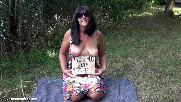 15P Cum dump for 10+ guys in the park