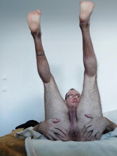4P Exposing my tight asshole - Oktober 2021