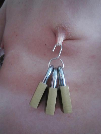 6P male nipple stretching