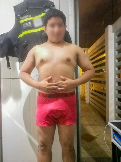 25P En Boxer(Rojo) no Trabalho 2
